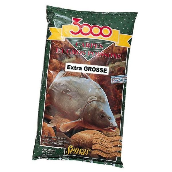 Krmivo 3000 Carpes Extra Gros (kapor hrubý) 1kg