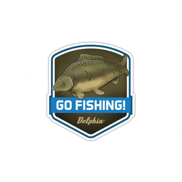 Nálepka GO FISHING!
