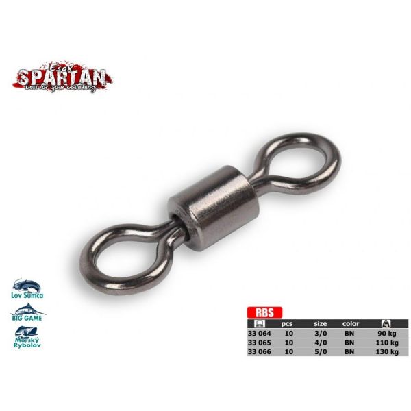 Esox SPARTAN Rolling Barrel Swivel 110kg