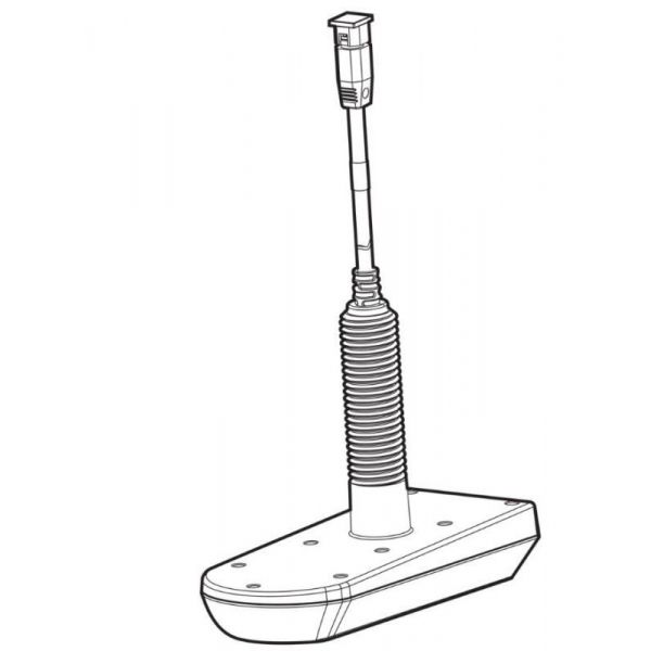 Humminbird sonda XPTH 9 20 MSI T Plastic Thru Hull (HELIX 9,10,12)
