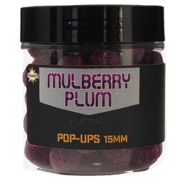 Dynamite Baits Pop-Ups Mulberry Plum 15 mm (karton 6 ks)
