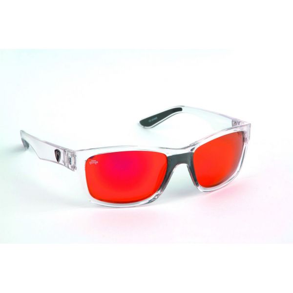 FOX Polarizačné okuliare RAGE SUNGLASSES trans/mirror red/grey