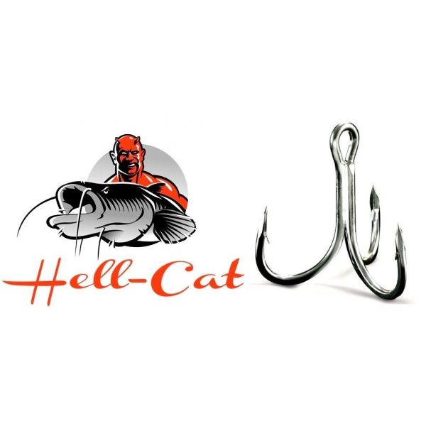 Hell-Cat Trojháčik 6X-Strong vel. 4/0 - 5ks
