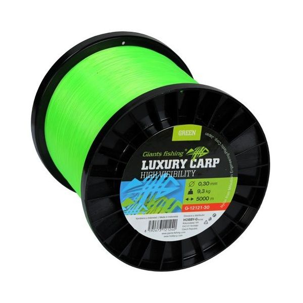 Giants fishing Vlasec Luxury Carp High-Visibility Green 5000m | 0,28mm / 7,9kg