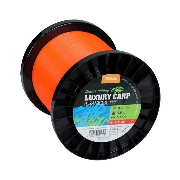 Giants fishing Vlasec Luxury Carp High-Visibility Orange 5000m