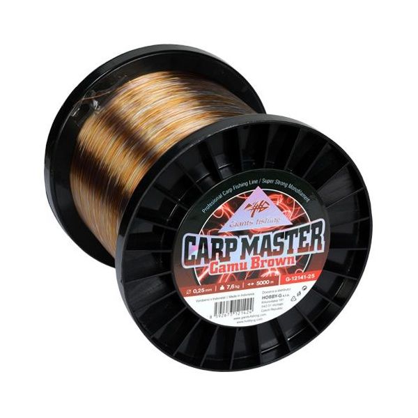 Giants fishing Vlasec Carp Master Camu Brown 5000m | 0,30mm / 10,8kg
