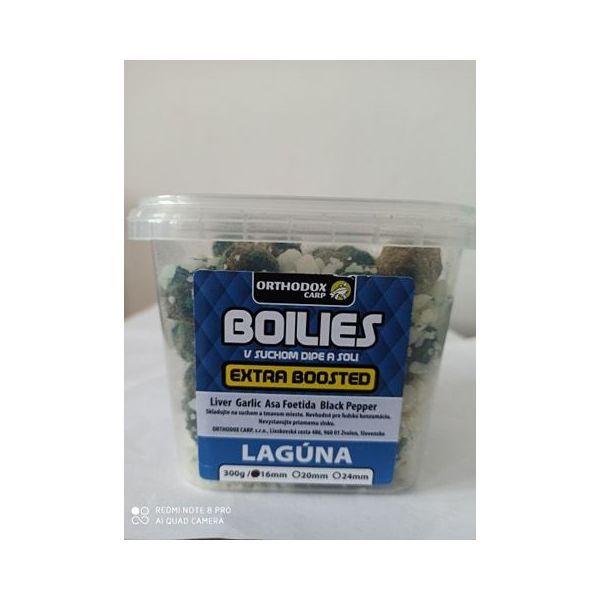 Orthodox carp boilies v soli Laguna 20mm