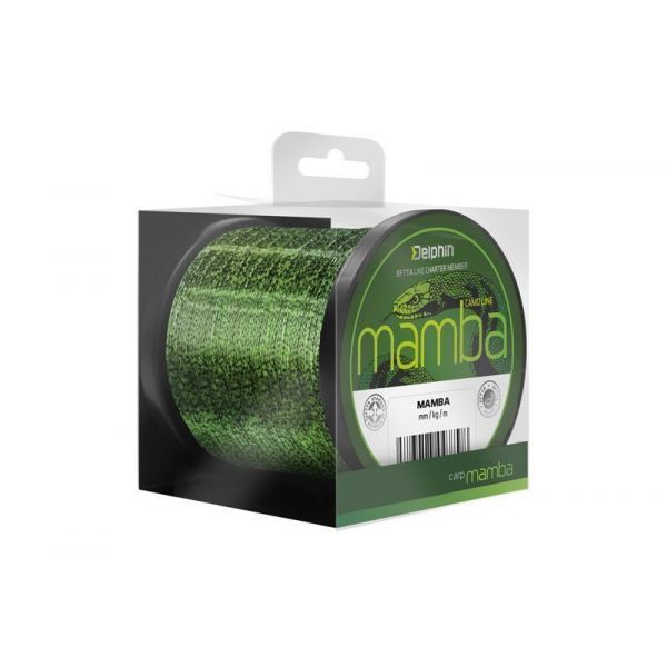 Delphin MAMBA Carp / kamufláž | 0,26mm 11,4lbs 600m