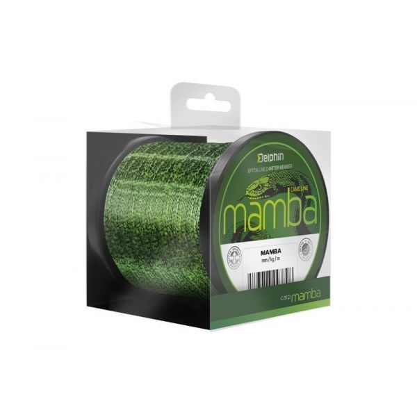 Delphin MAMBA Carp / kamufláž | 0,28mm 13,4lbs 1200m