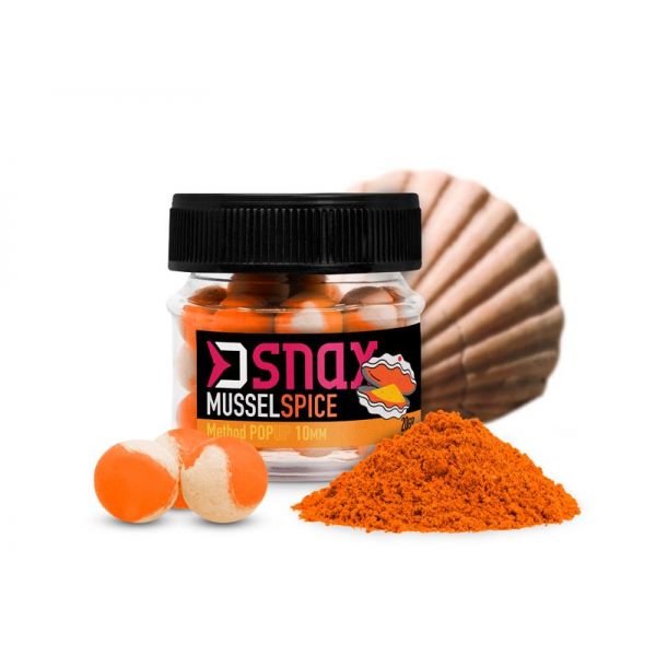 Nástraha D SNAX POP 8mm/20g | Mušľa-Korenie