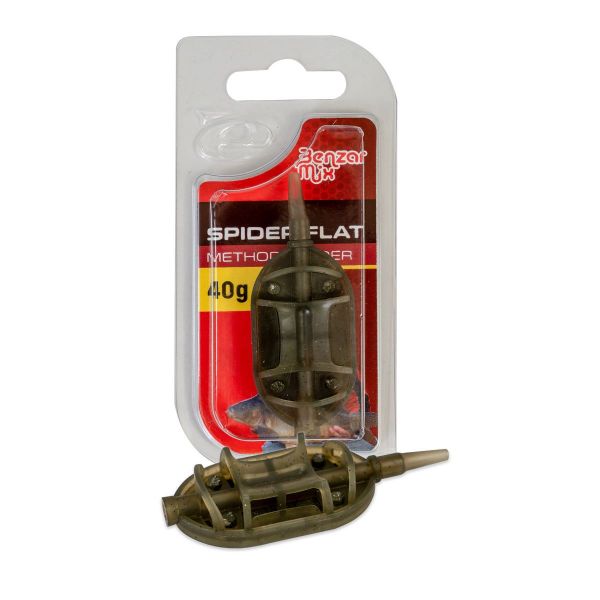 BENZAR MIX KŔMNY KOŠÍK METHOD FEEDER SPIDER FLAT