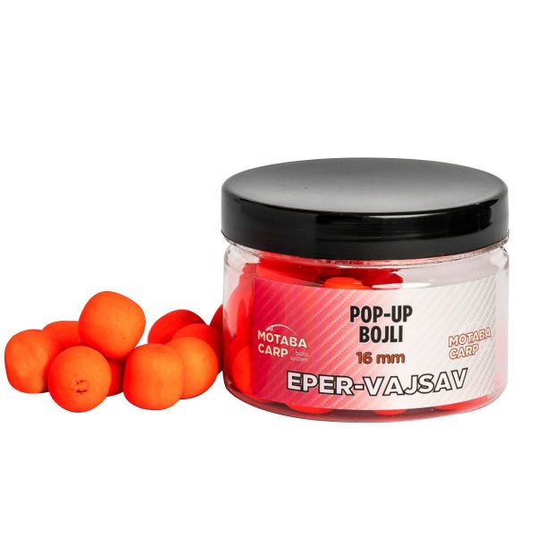 MOTABA CARP POP UP 16MM JAHODA-KYSELINA MASLOVÁ 60G