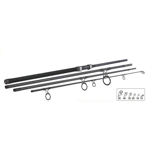 Kaprárske prúty SPORTEX Touron Carp 4-diel 396cm / 3,75lbs