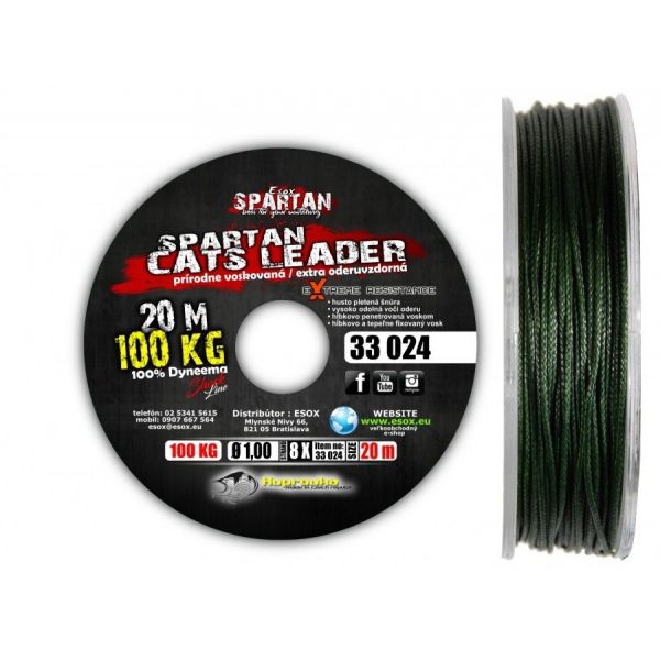 Esox Spartan Cats Leader 100 kg / 20m