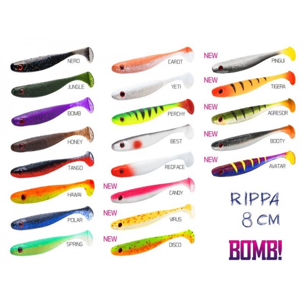 Umelá nástraha BOMB! Rippa / 5ks