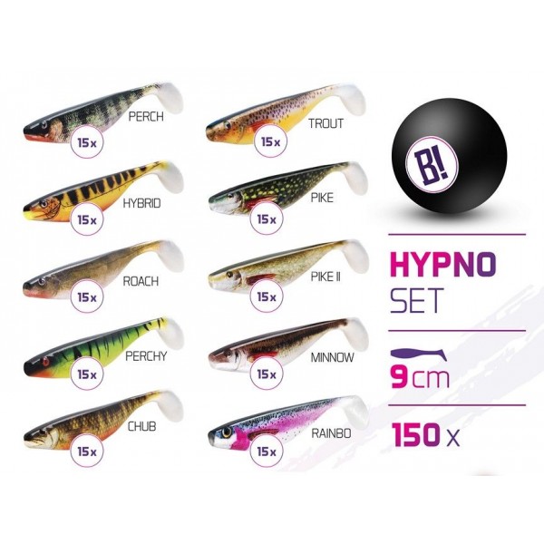 Sada nástrah BOMB Hypno 9cm / 150ks