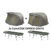Bivak Professional + prehoz + 2x lehátko CamoCODE Express