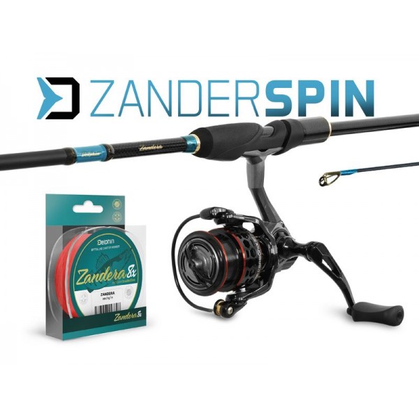 Prívlačový set Delphin ZanderSPIN