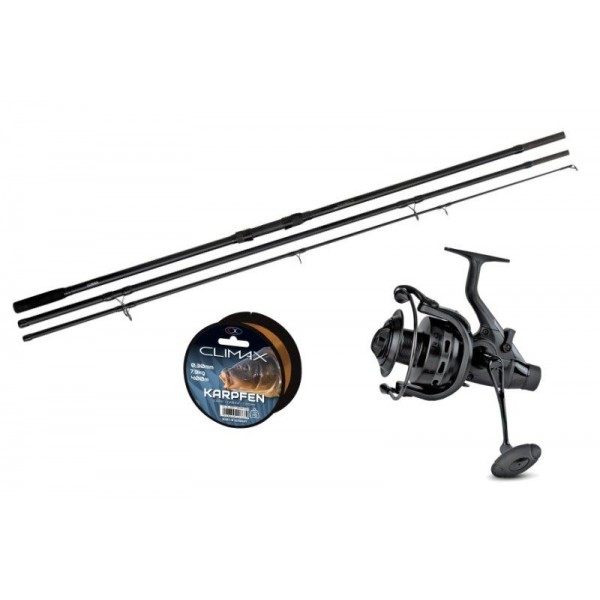 Kaprový set 3,6m/3Lbs+navijak BR8000+silon