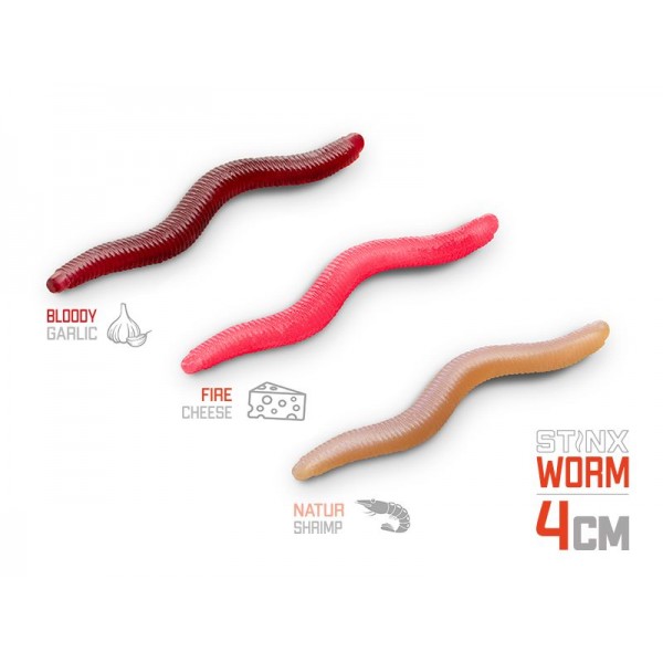 Umelá nástraha Delphin B! StinxWORM Cheese / 50ks