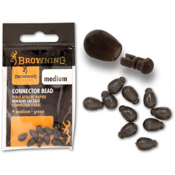 Browning konektor Bead 10ks v balení Stredný