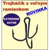 SPORTS Open Shank Treble Hooks-s voľným ramienkom 10ks Veľkosť č. 2