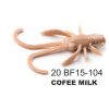 Dipované umelé nástrahy FishUP Baffi Fly 38mm-1,5”/10ks Farba: Coffee Milk