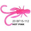 Dipované umelé nástrahy FishUP Baffi Fly 38mm-1,5”/10ks Farba: Hot Pink