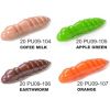 Dipované umelé nástrahy FishUP Pupa 23mm-0,9”/12ks Farba: Hot Chartreuse