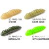 Dipované umelé nástrahy FishUP Pupa 30mm-1,2”/10ks Farba: White