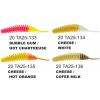 Dipované umelé nástrahy FishUP Tanta 63mm-2,5”/8ks Farba: White