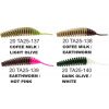 Dipované umelé nástrahy FishUP Tanta 63mm-2,5”/8ks Farba: Earthworm / Hot Pink