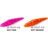 Dipované umelé nástrahy FishUP Yochu 43mm-1,7”/8ks Farba: Hot Orange