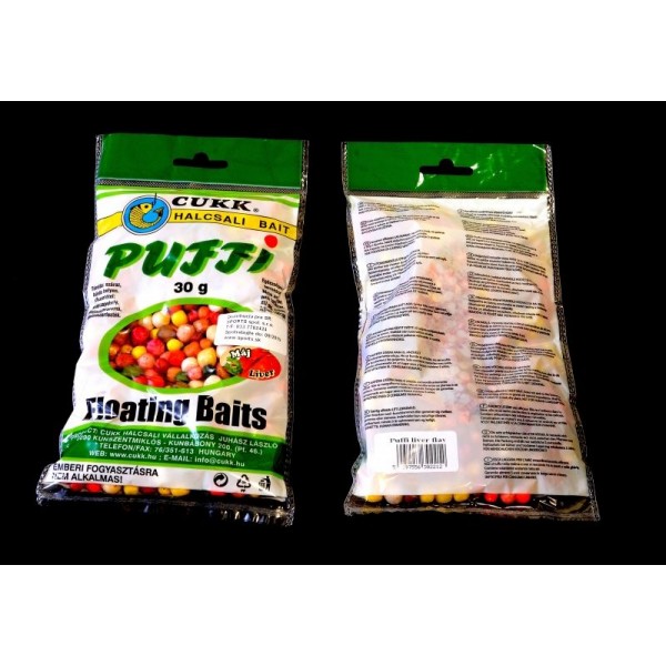 Plávajúca kukurica Cukk puffa MINI + STREDNA MIX 30g Kalmár