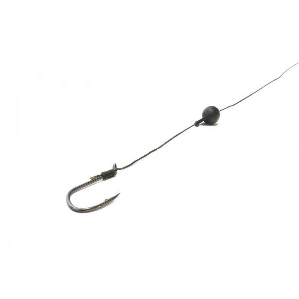 Sumcový nádväzec - jednoháčik s hrkálkou 2/0 ,40 kg - 80cm