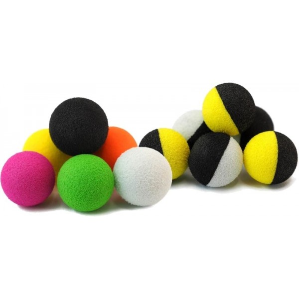 Nástraha - Zig-Balls 10 mm / 6 ks -Tandem Baits farba fluo žltá