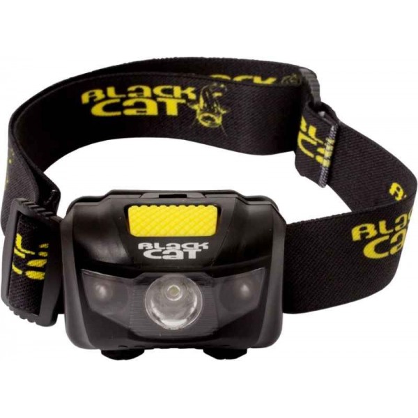 LED čelovka Black Cat, svietivosť 150 lumenov
