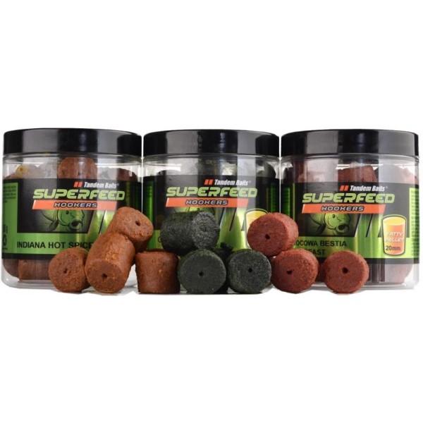 Super Feed - Hook Fatty Pellet - 14mm / 150g Fat Salmon + Caviar/Losos a kaviár