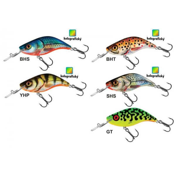Salmo wobler Sparky Shad SS4 farba BHS - veľkosť 4cm / 3g