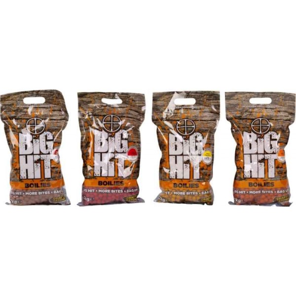 Boilies Crafty Catcher Big Hit 15mm / 2kg Tutti Frutti