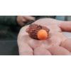 Boilies pop up Crafty Catcher Retro Range 15mm / 60g Nectar Plus - biela/žltá farba