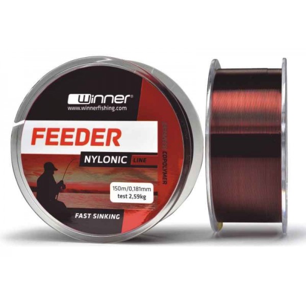 Feeder silon rýchlo potápavý Feeder nylonic line 0,203mm / 300m / 3,2kg