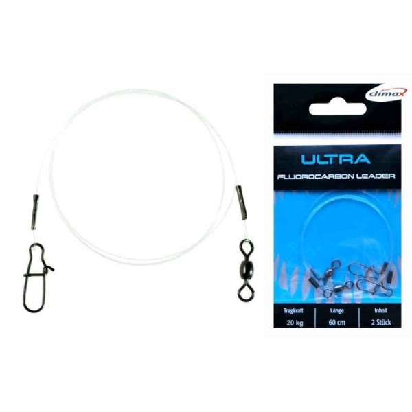 CLIMAX Fluorocarbon nadväzec 60cm / 2ks