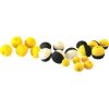 Zig Rig ball boilies plávajúce 5 ks Priemer: 13mm Farba: čierno-biela