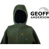 Mikina s kapucňou TEDDY Geoff Anderson - Zelená Veľkosť: M