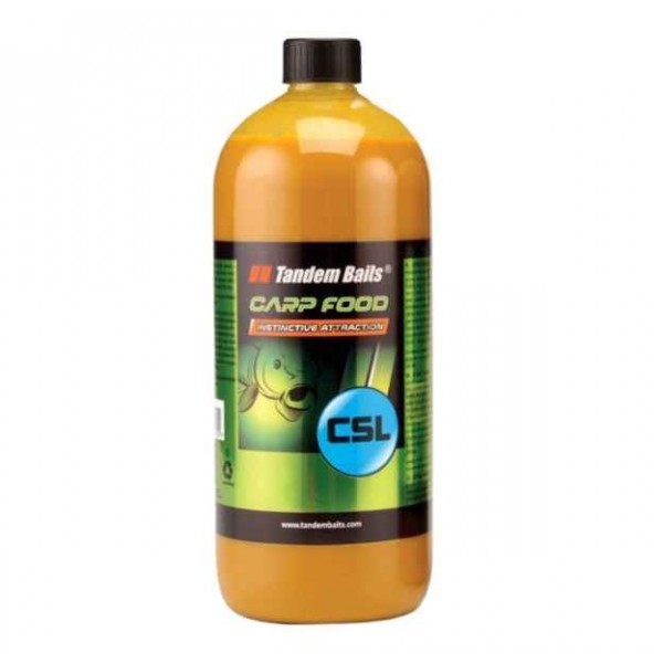 Carp Food tekutý posilovač CSL 1000ml Čierny halibut