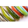 Dipované umelé nástrahy FishUP 8cm/8ks Wizzle Shad 3 Farba: Watermelon/Orange