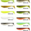 Dipované umelé nástrahy FishUP 8cm/8ks Wizzle Shad 3 Farba: Lemon