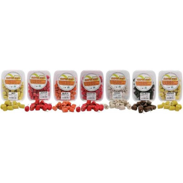 SPORTS Kaprí sen pelety potápavé 12mm/60g naviazané Mušľa