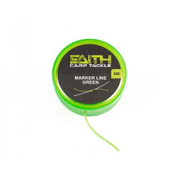 FAITH Marker Line Green guma na značenie dĺžky hodov 6m